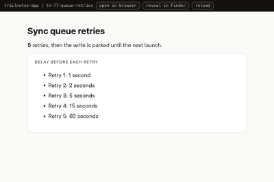 A worker-built page open in ZeroAgent's sandboxed artifact window, with its own address bar and open-in-browser, reveal-in-Finder and reload controls.